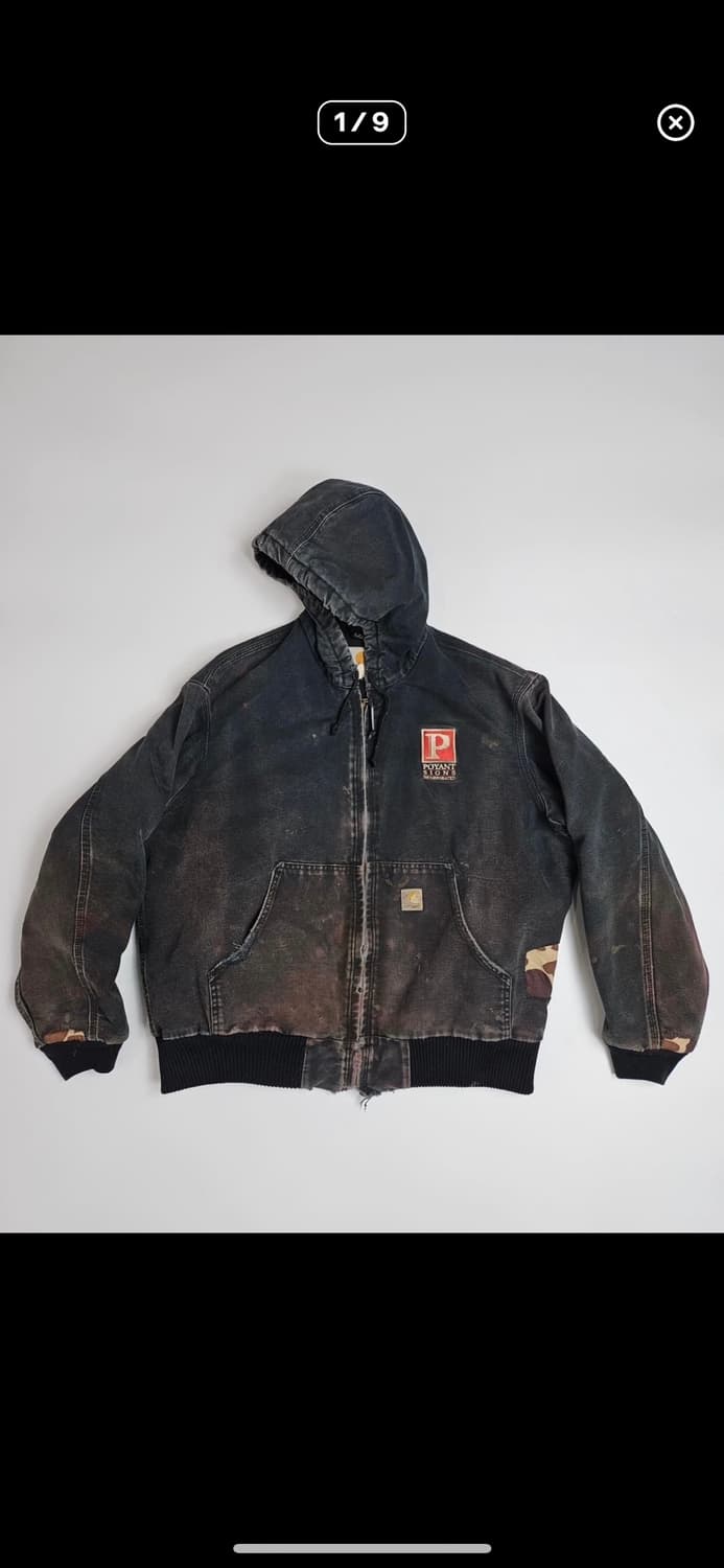 칼하트 액티브 후드 자켓 (sex customizing) 상품이미지1