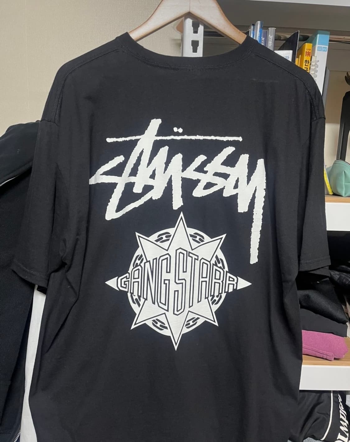 스투시 X 갱 스타 테이크 잇 퍼스널 티셔츠 상품이미지3