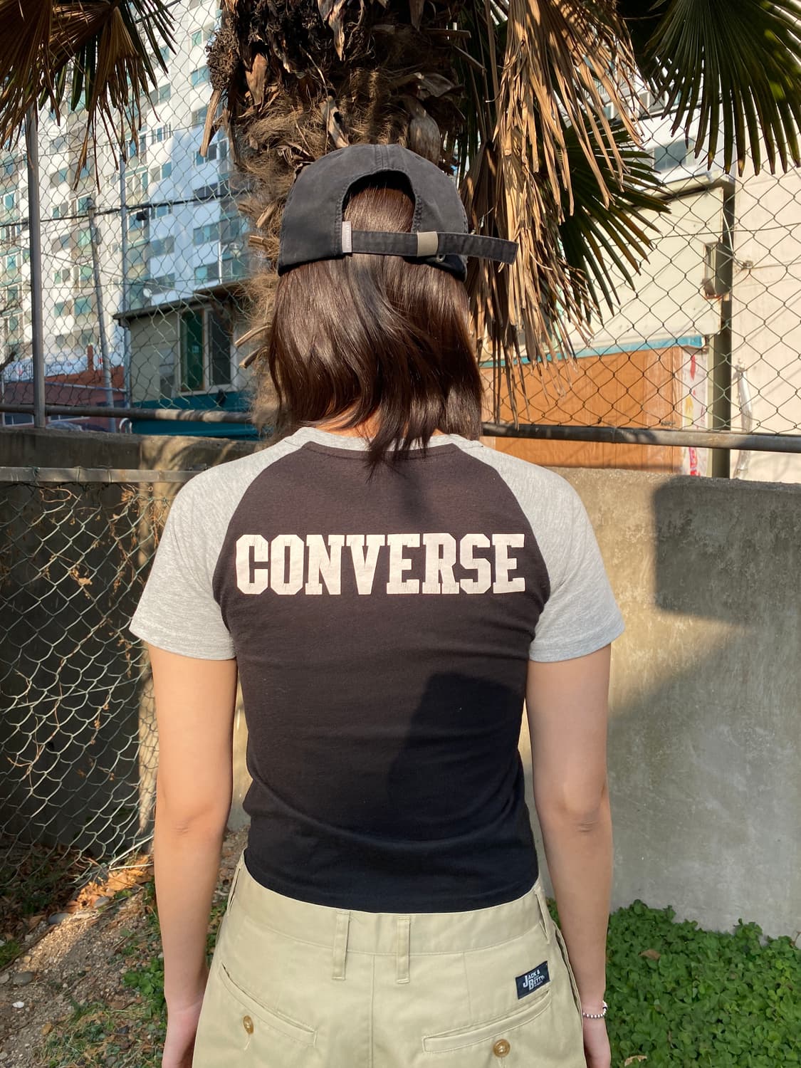 컨버스 라글란 그래픽 반팔 티셔츠 상품이미지3