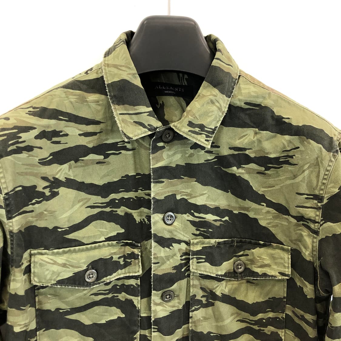 올세인츠 카모빈티지 셔츠 M 상품이미지2