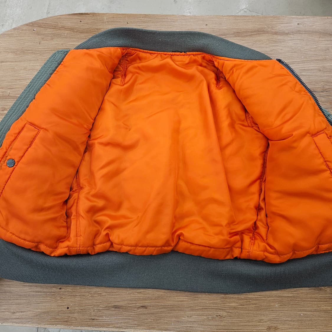 AVIREX 아비렉스 MA-1 플라이트자켓 항공점퍼 야상 여성용 상품이미지9