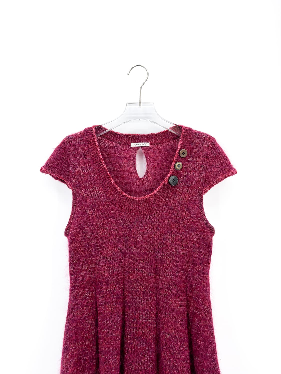 빈티지 모헤어 버튼 포인트 원피스 상품이미지5