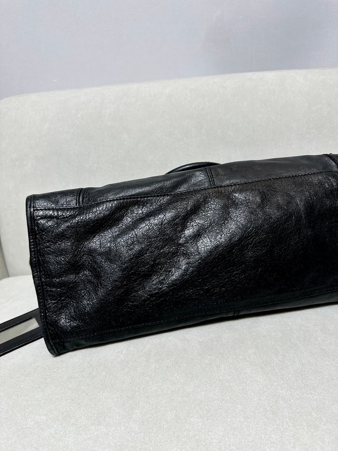 [A 정품] 발렌시아가 시티 모터백 파트타임 블랙 상품이미지7