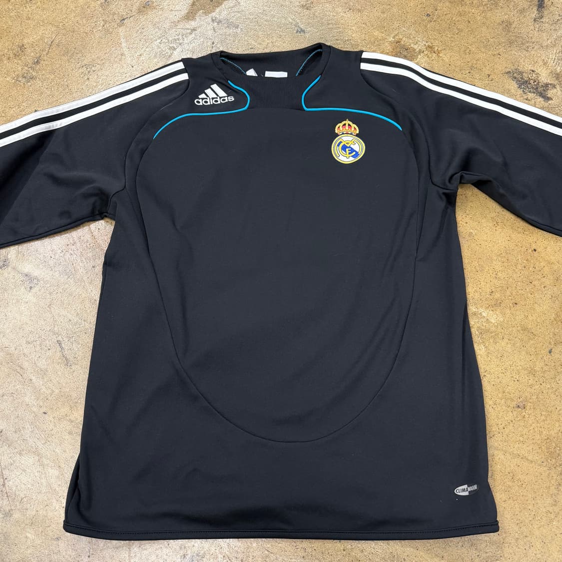 [정품/95] 아디다스 레알마드리드 블랙 트레이닝 상의 b19 상품이미지3