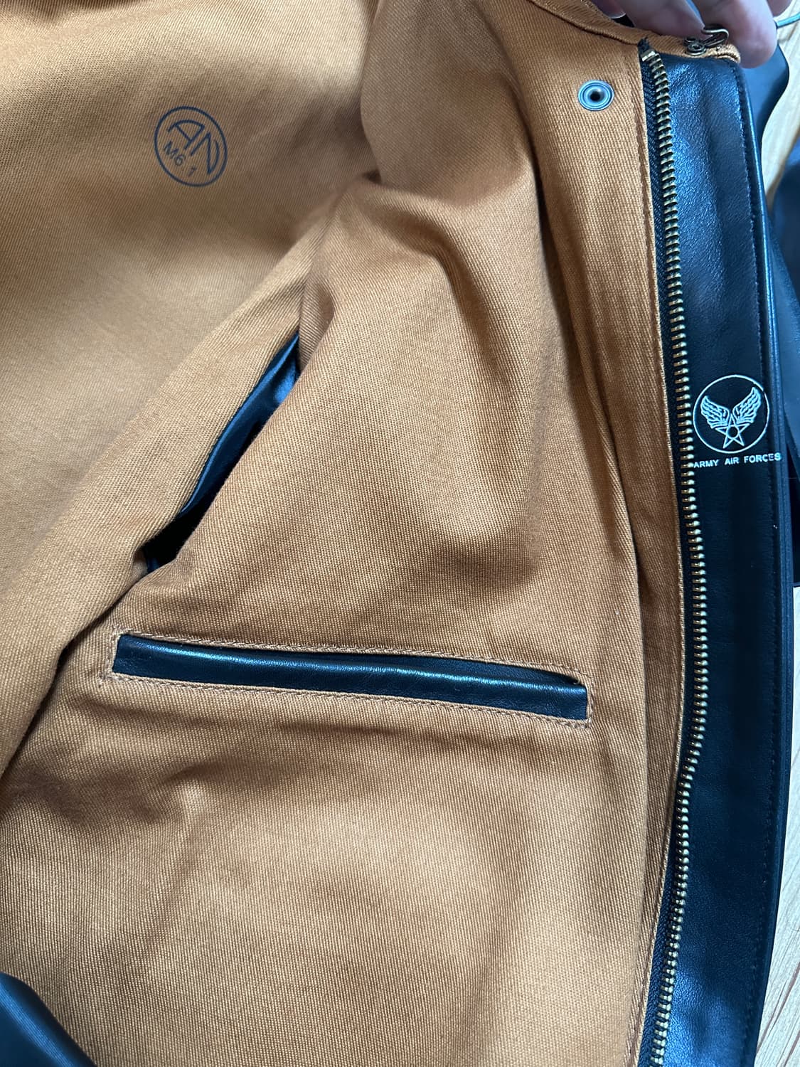 A2 카우스킨 레더 소가죽 자켓 상품이미지9