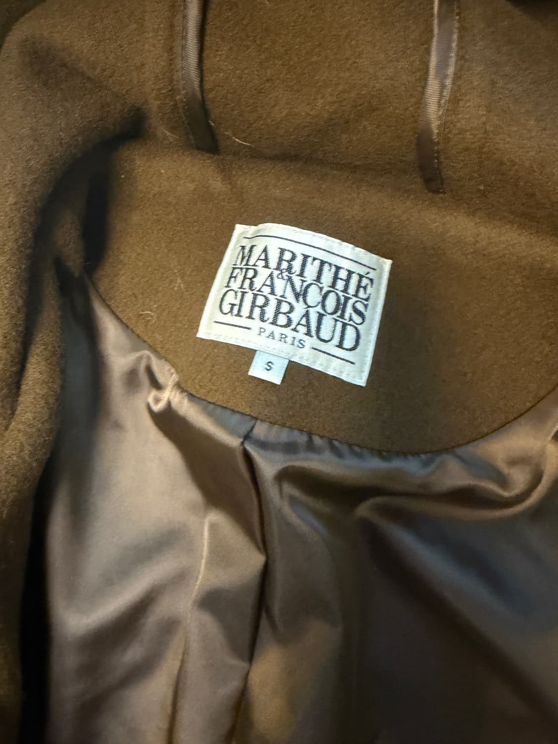 마리떼 프랑소와 저버 더플 코트 S 브라운 상품이미지6