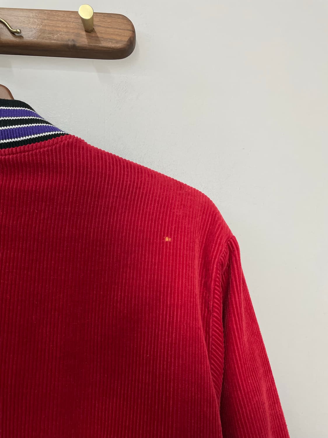 슈프림 올드 잉글리쉬 코듀로이 바시티 자켓 H2337 상품이미지6