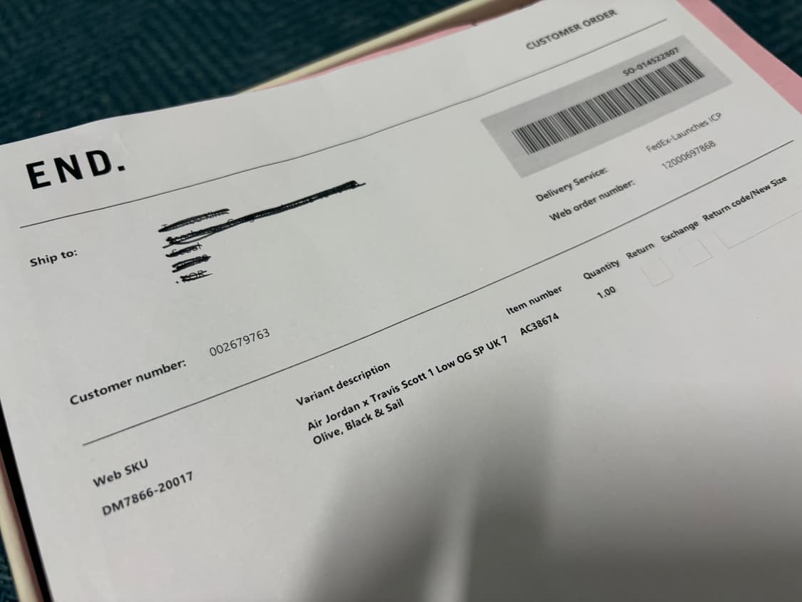 조던1 트래비스 스캇 리버스 올리브 260 상품이미지3