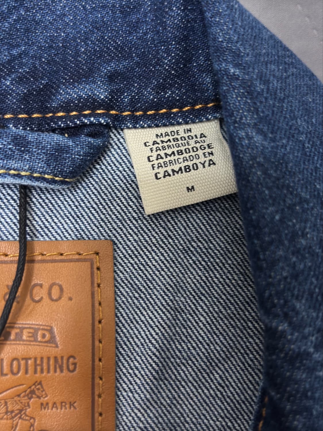 Levi’s 데님 트러커 자켓 상품이미지4