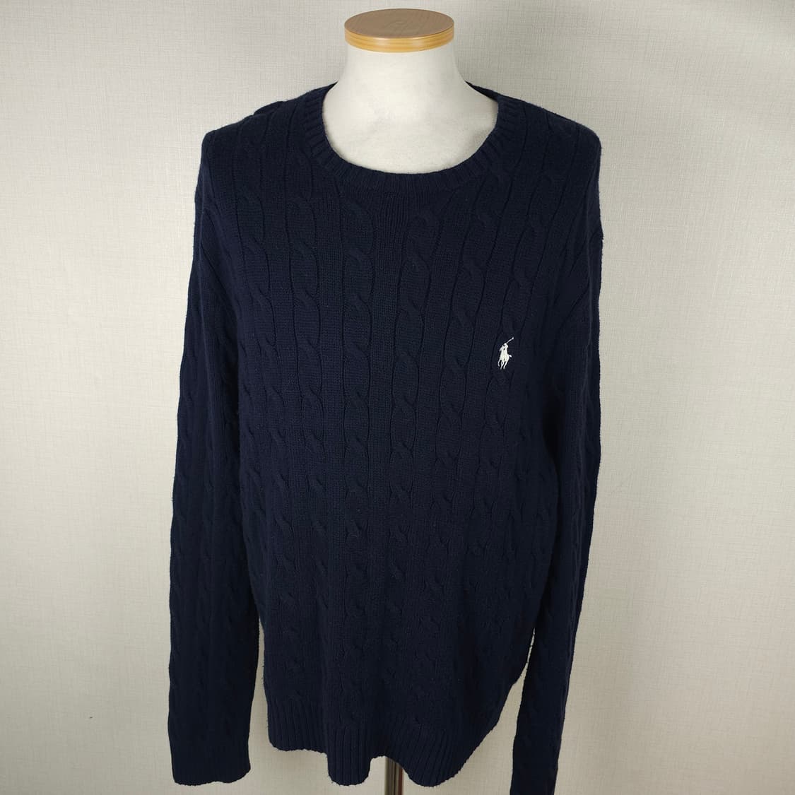 폴로 라운드니트티 남자105사이즈  상품이미지1