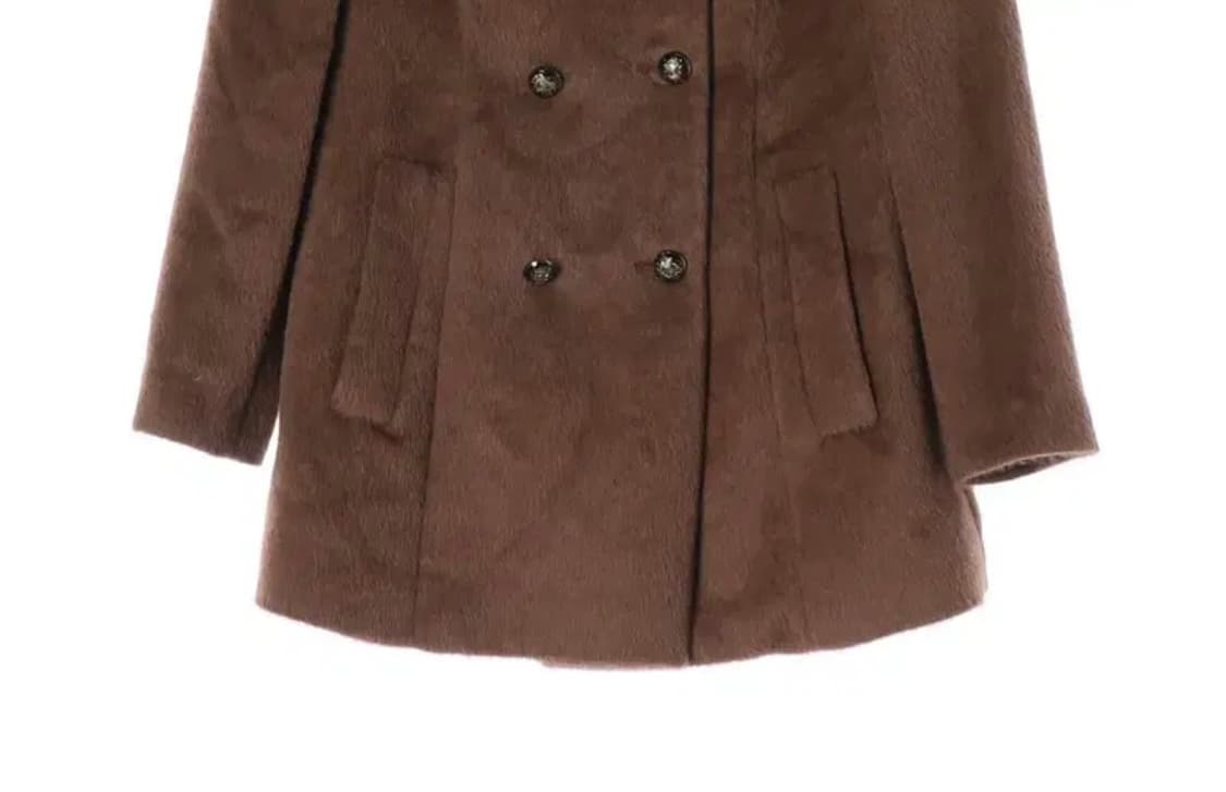 데코 알파카 코트 상품이미지4