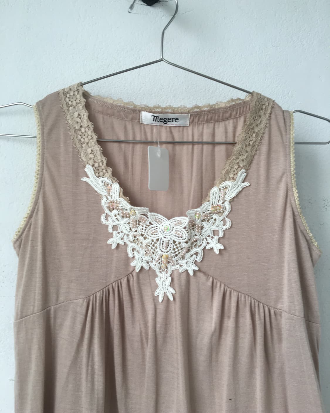 lace point sleeveless 상품이미지4