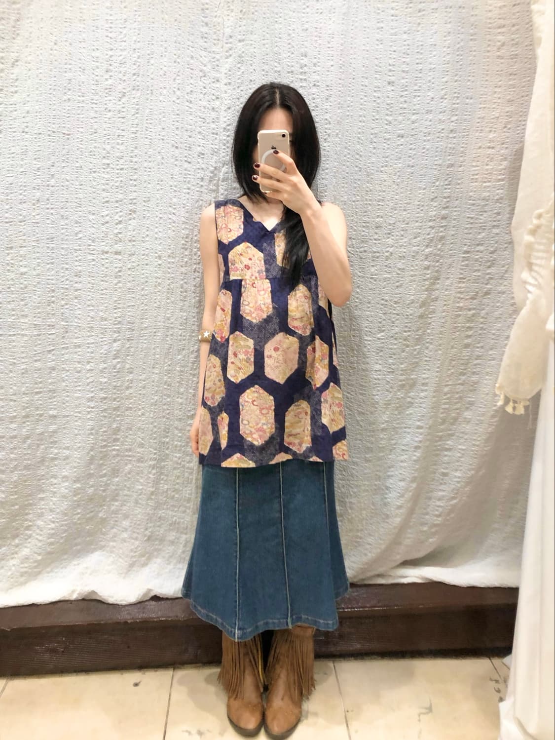 Flower patch sleeveless 상품이미지5
