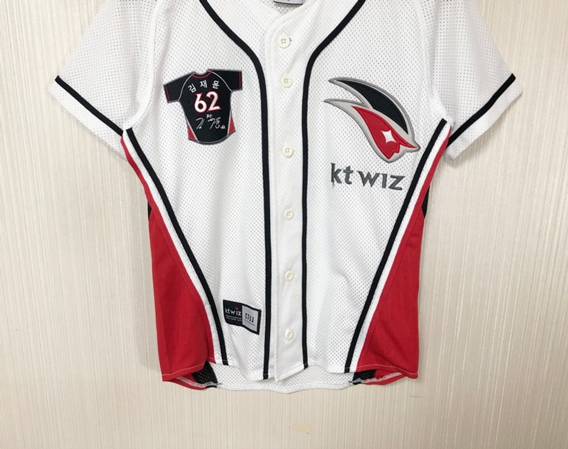KBO KT위즈 홈유니폼/져지 75 #12 엄상백 상품이미지3