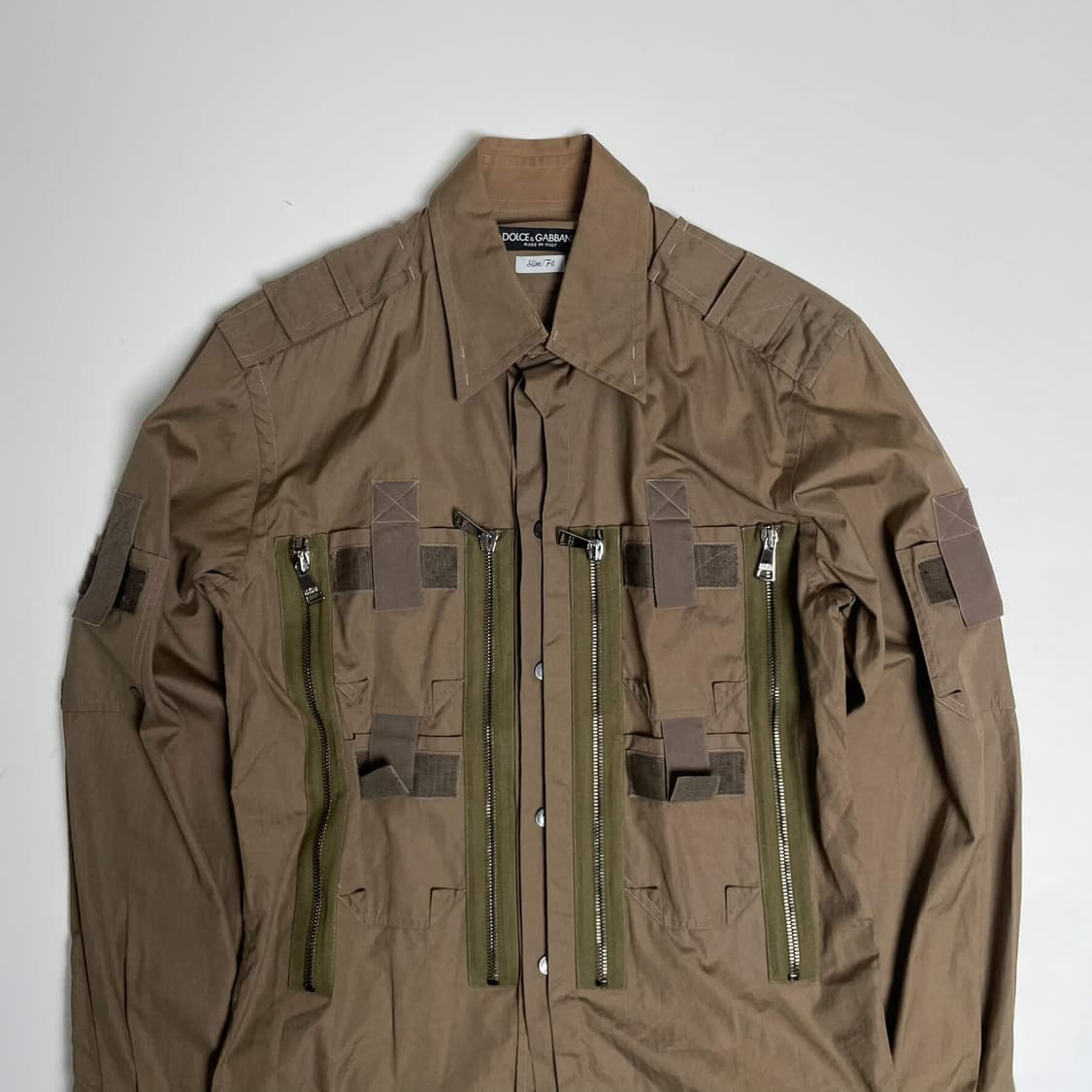 08ss 돌체앤가바나 파라슈트 밀리터리 셔츠 (italy)   상품이미지2