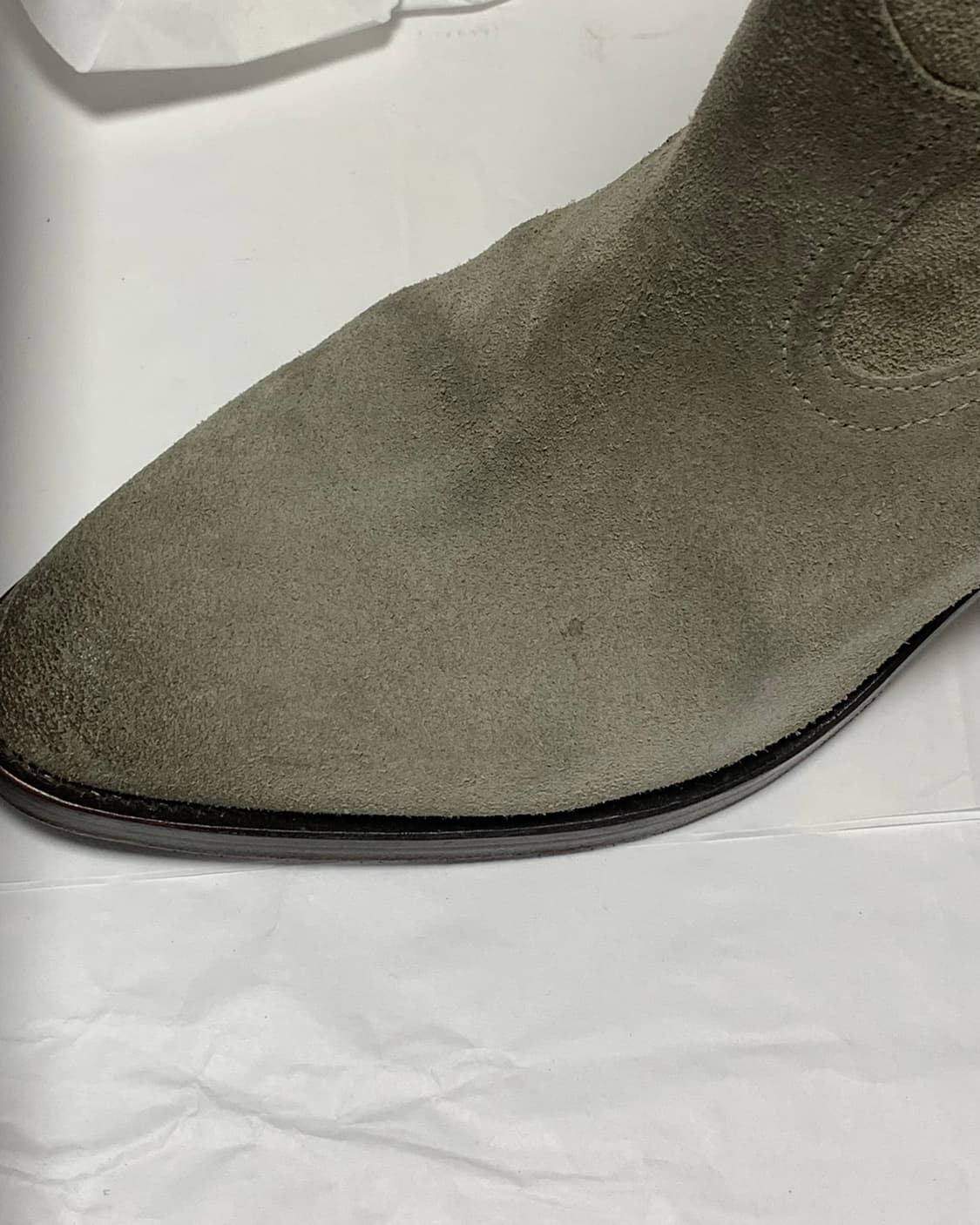ISABEL MARANT, Velvet gaucho boot(38) 상품이미지6
