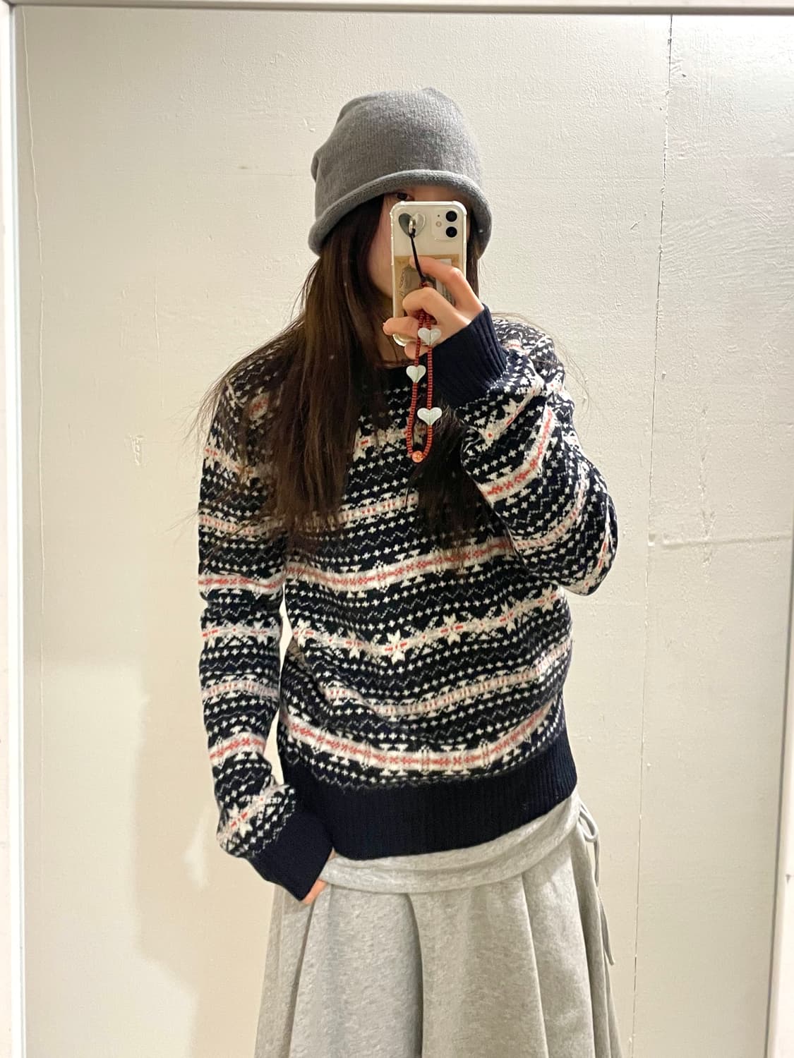 유니클로 x 이네스 드라 프레상쥬 페어아일니트 상품이미지1