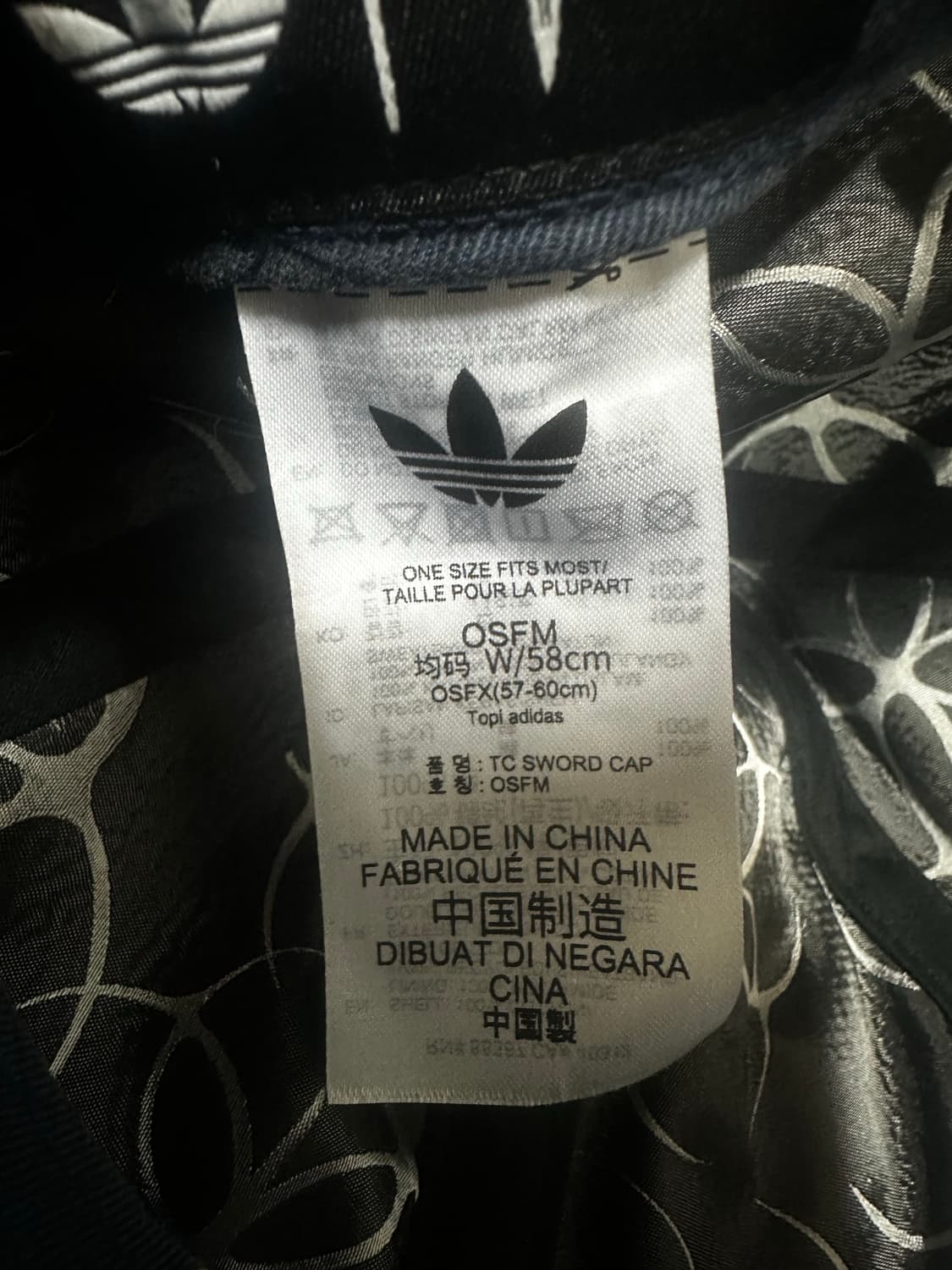 떠그클럽 X 아디다스 스워드캡 나이트 인디고 상품이미지3