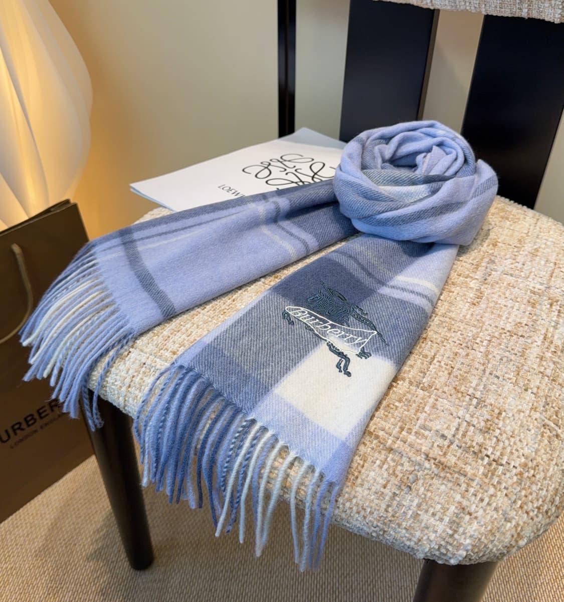 버버리 리버서블 스카프 100% 램스울
 상품이미지6