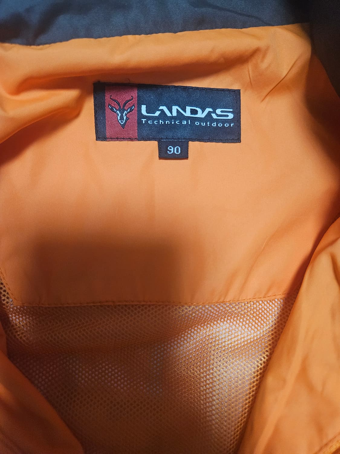 LANDAS 란다스 바람막이 90 오렌지 상품이미지3