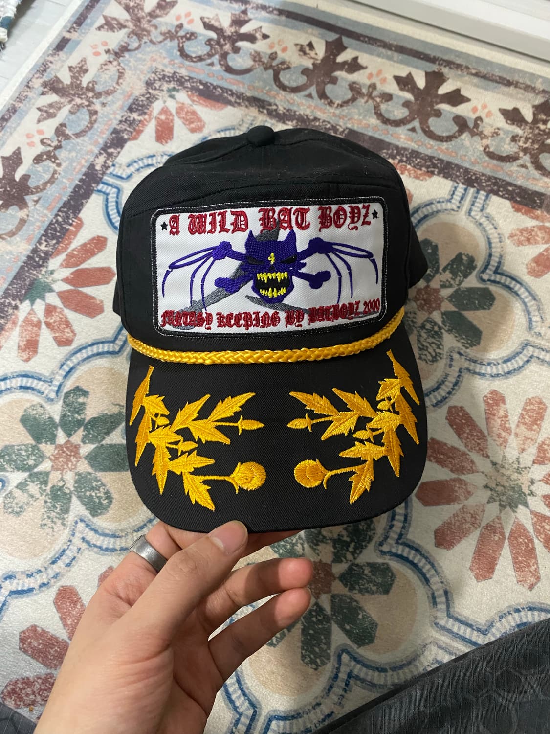 awild bat boyz 볼캡 블랙 상품이미지4