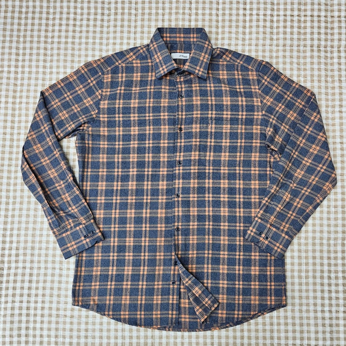 S.T.듀풍 춘추용 긴소매 셔츠 남자100 상품이미지1