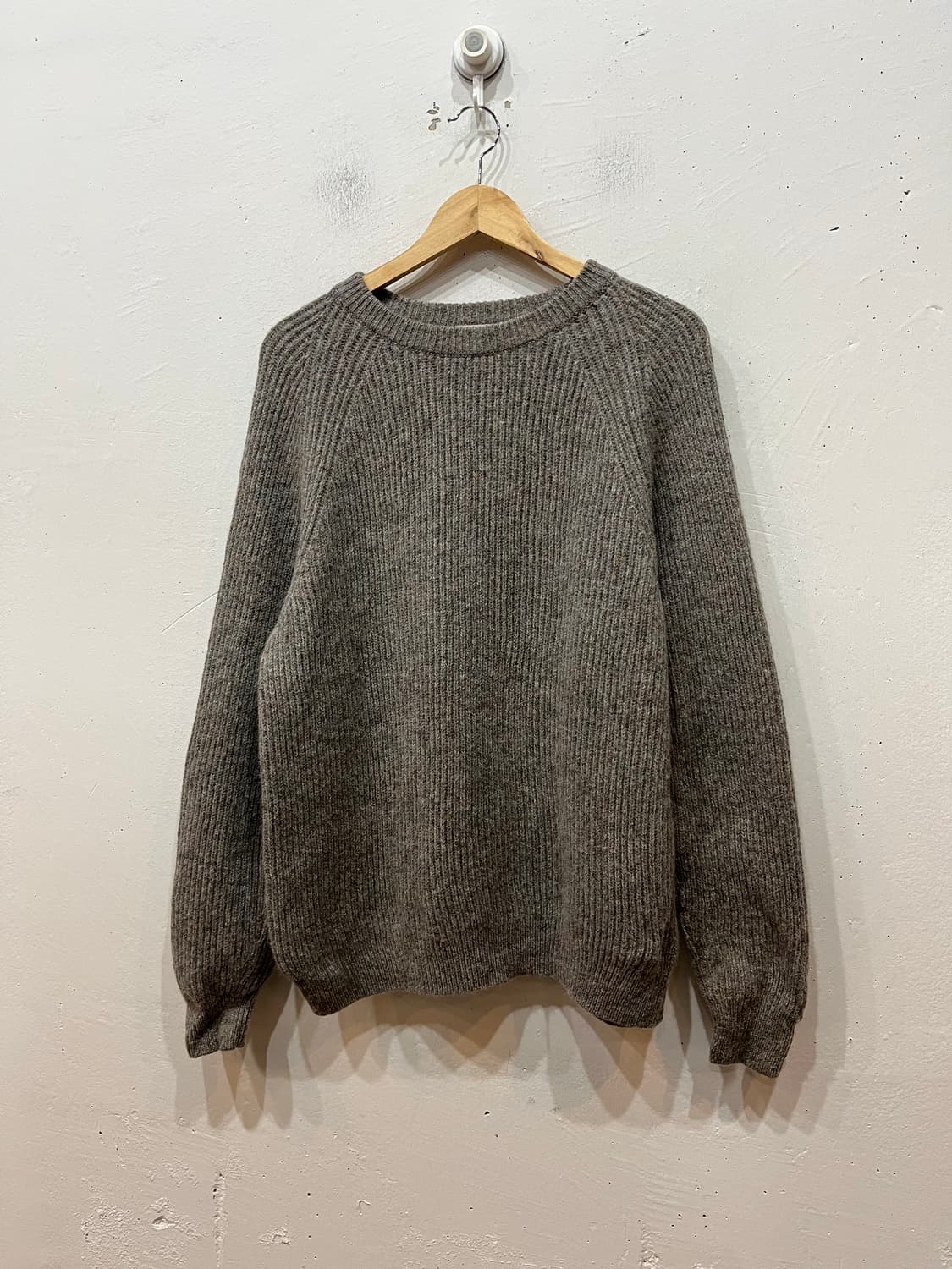 유나이티드 애로우즈 퓨어울 엘보패치 니트 스웨터 L 상품이미지1