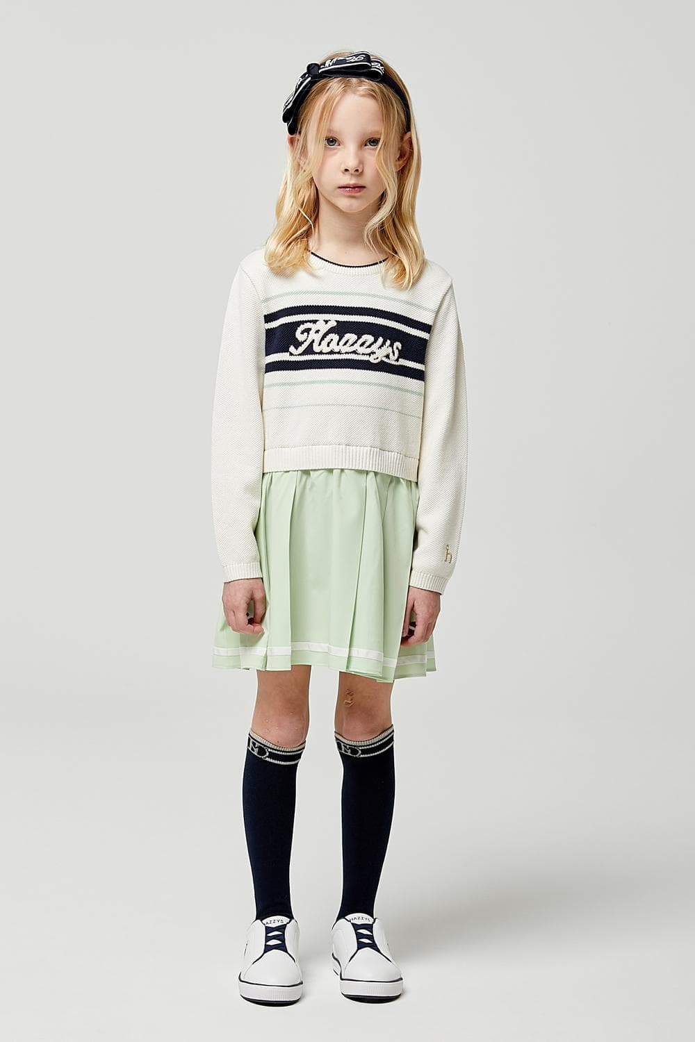 [무료배송][145]헤지스 키즈 니트 원피스 상품이미지9