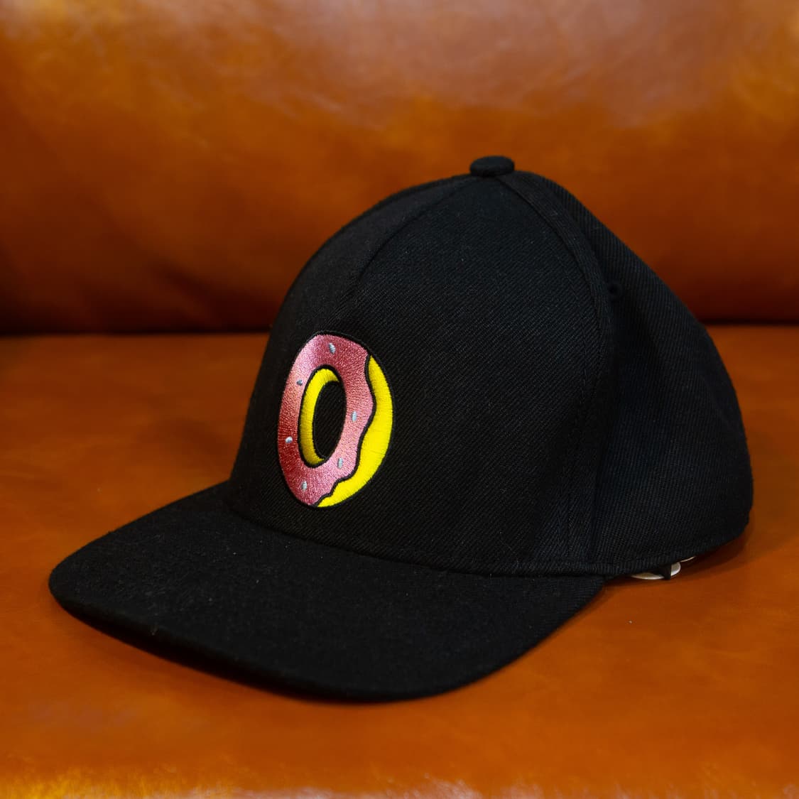 오드퓨쳐 싱글 도넛 캡 블랙 상품이미지2