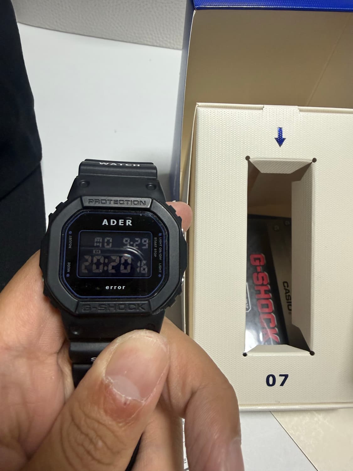 G-SHOCK 지샥 아더에러(DW-5600)+모자 상품이미지3