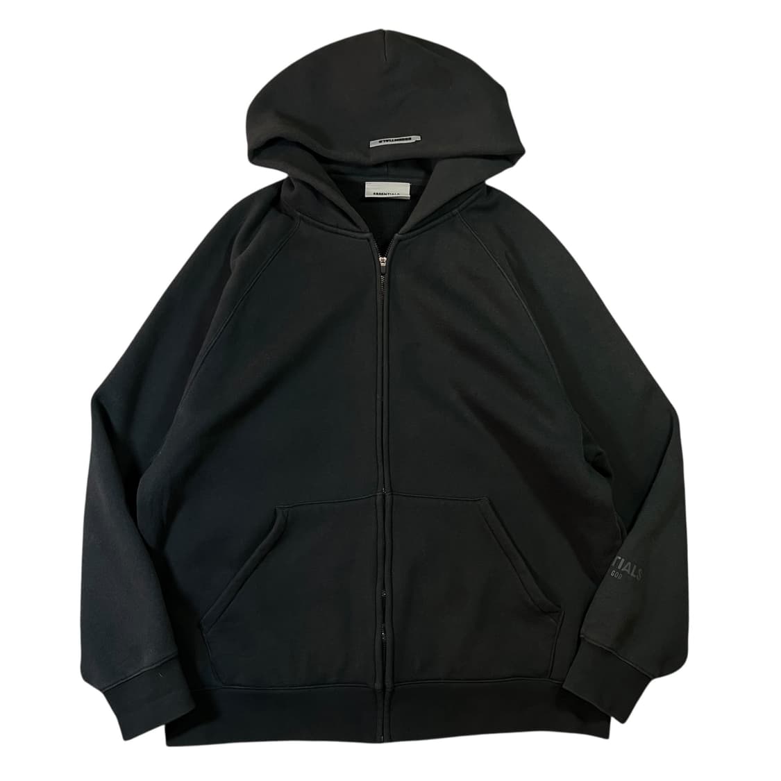 에센셜 빅로고 후드집업 상품이미지2