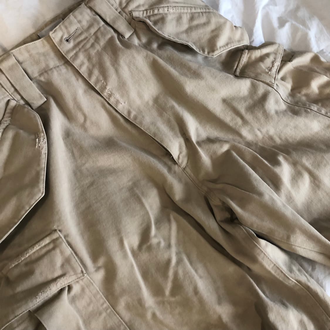[2] 언타이틀드아이딜 M-65 카고팬츠 베이지 상품이미지2