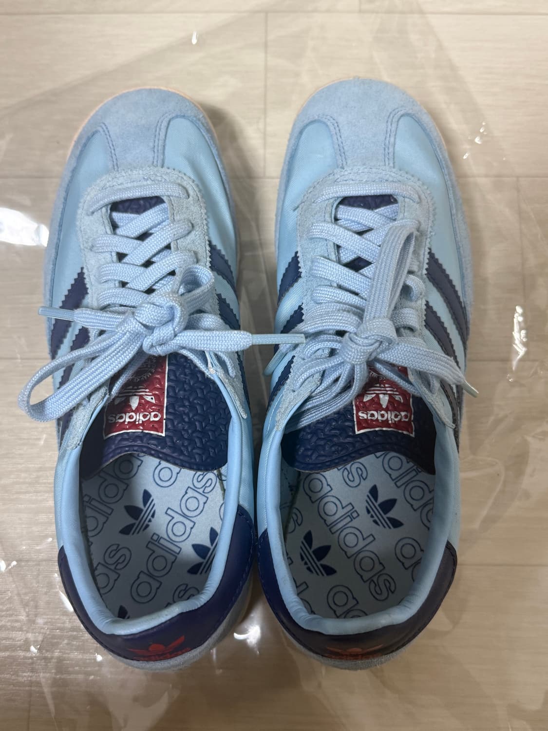 아디다스 SL 72 RS 라이트 블루 다크 블루 245 상품이미지6