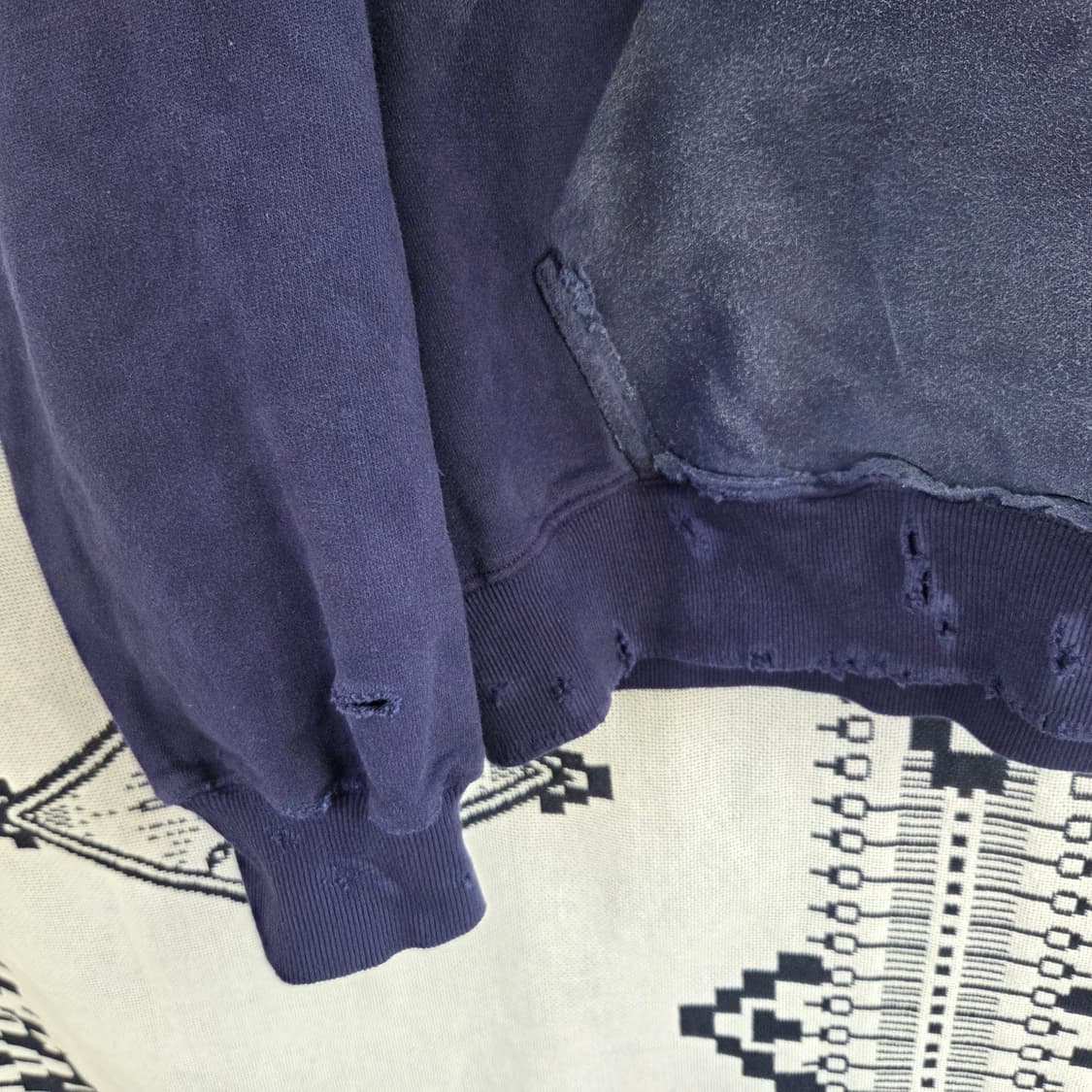 빈티지 페인트 후드 상품이미지5