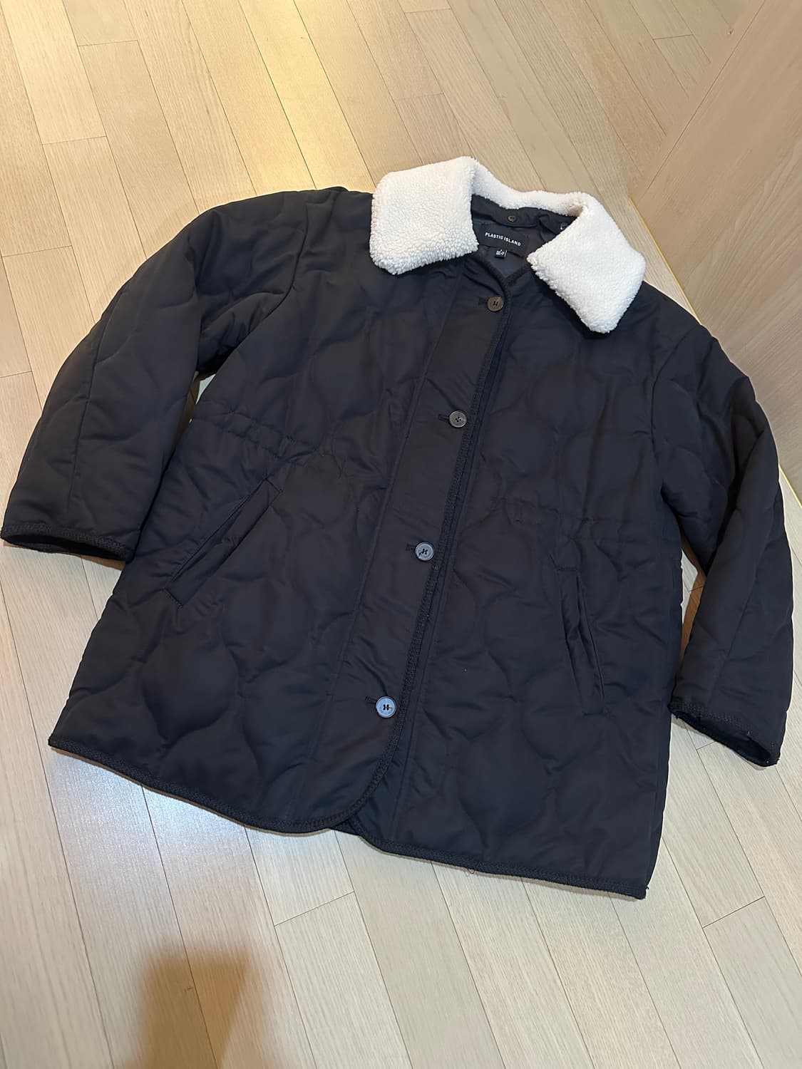 플라스틱아일랜드 누빔 퀼팅 자켓 S 상품이미지1