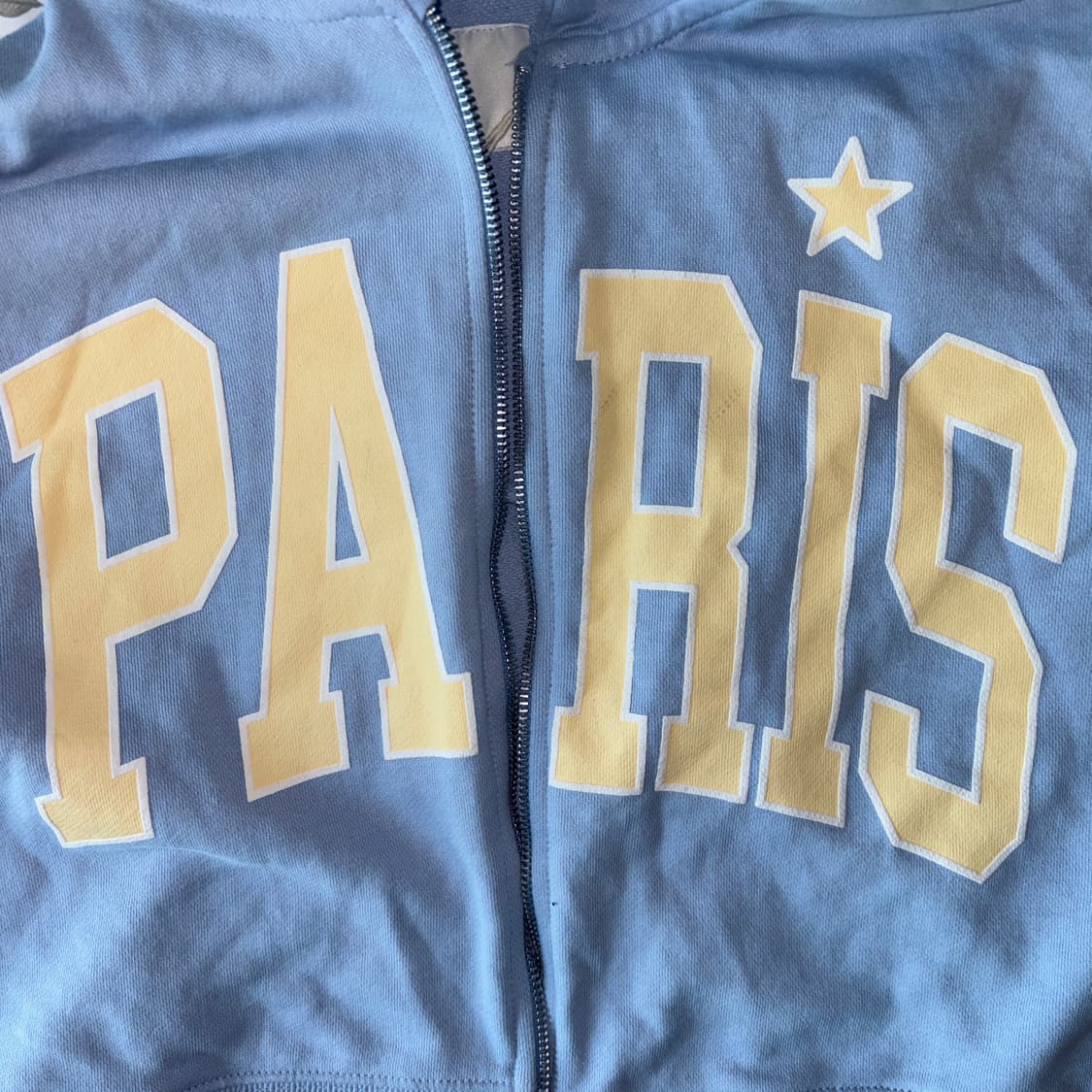 자라 파리 세미 크롭 후드집업 상품이미지7