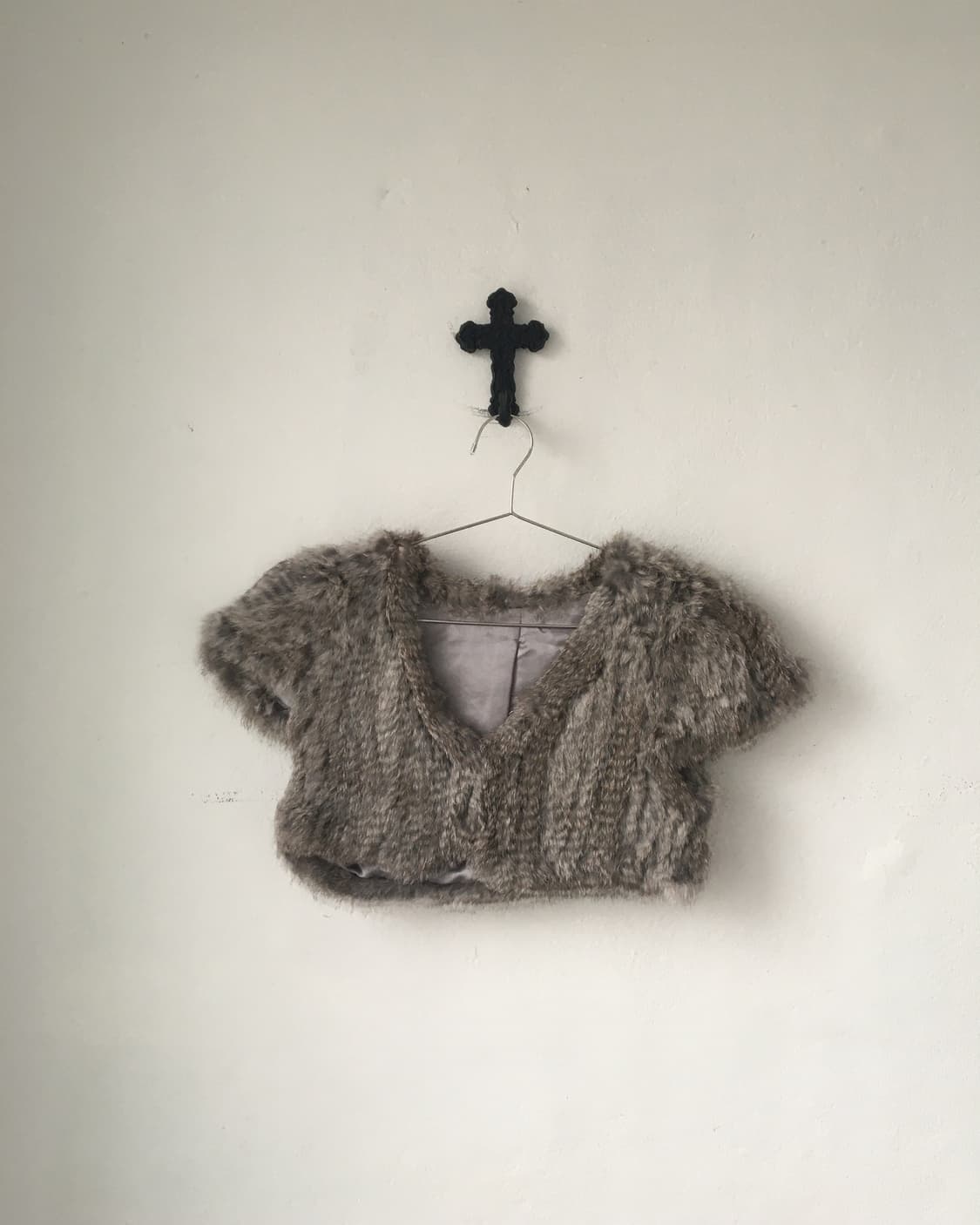 Rabbit fur bolero 상품이미지1