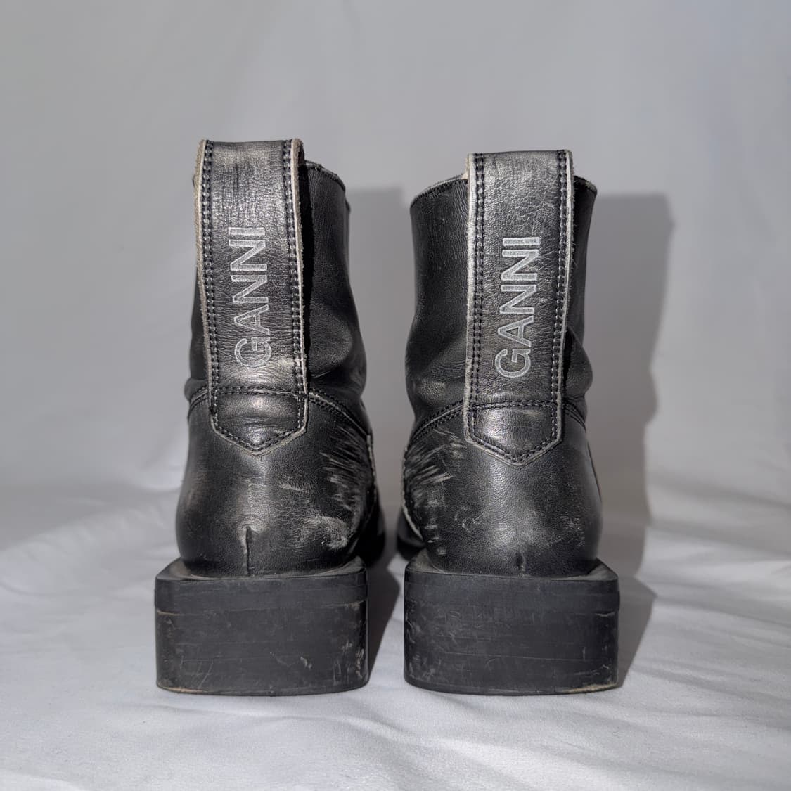 가니 스퀘어 토 웨스턴 부츠 상품이미지3