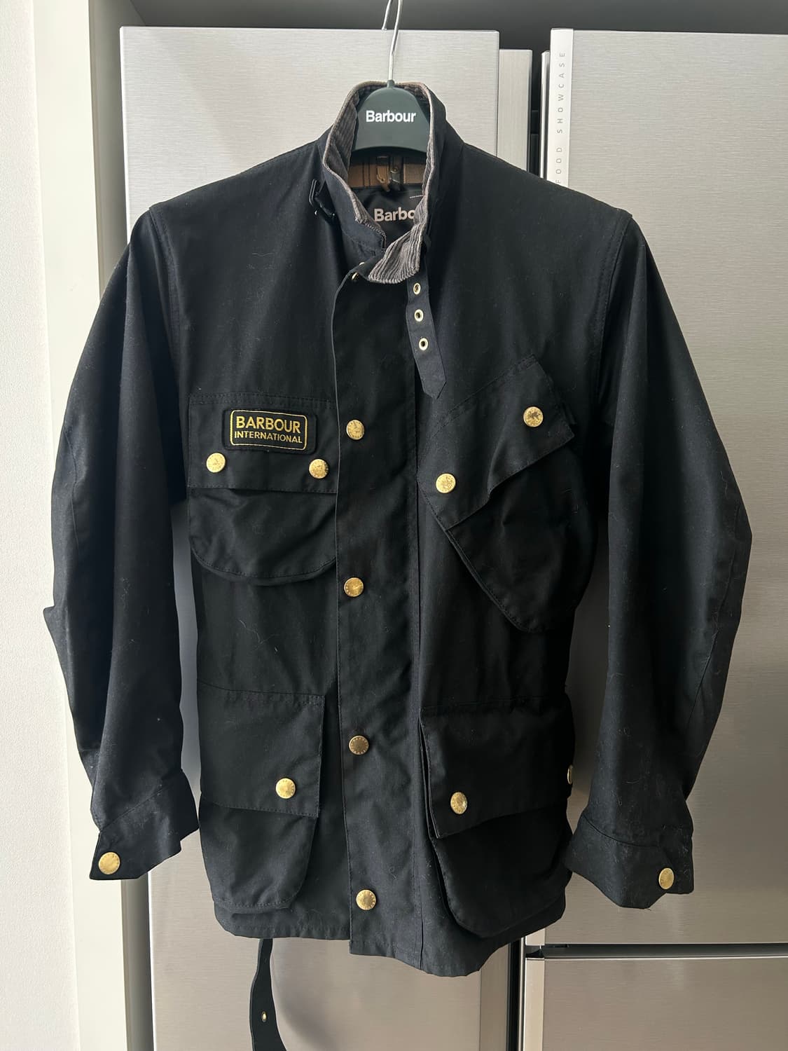 바버 인터네셔널 왁스 자켓 34사이즈 상품이미지1