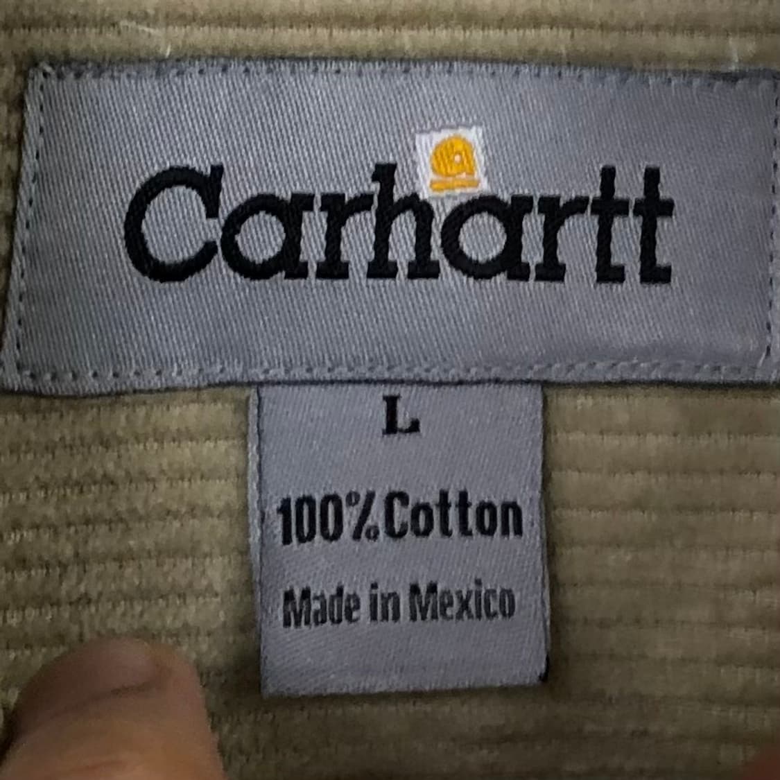 L 칼하트 코듀로이 남방 상품이미지3