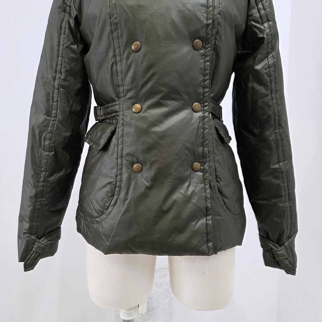 콤파니아 이탈리아니 카키 더블 버튼 패딩 상품이미지6