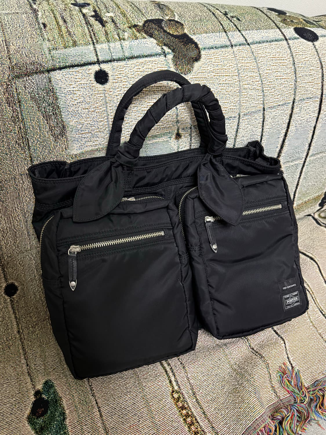 포터 토가 토트백 블랙 상품이미지1