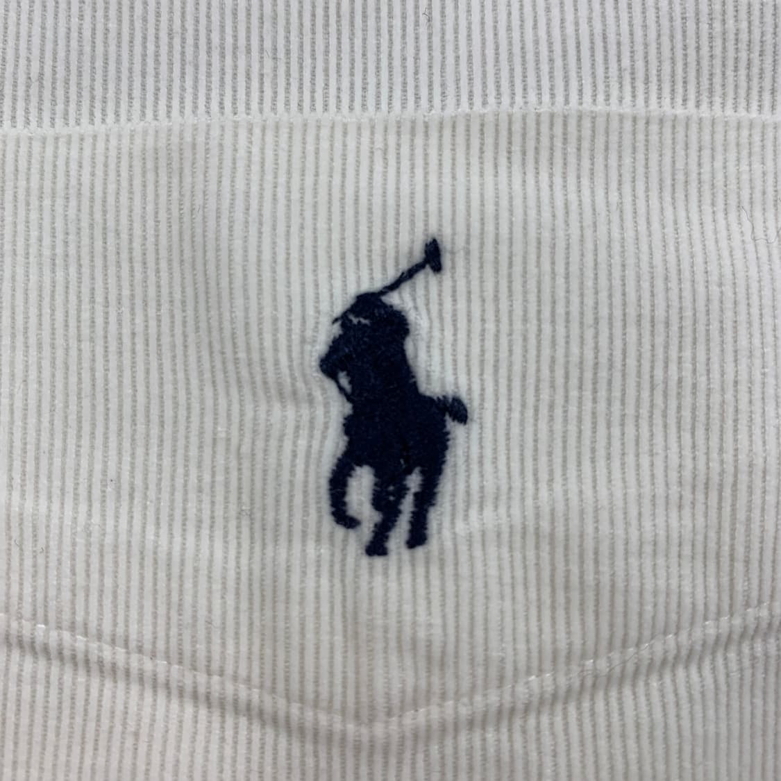 폴로 랄프로렌 포니로고 BLAKE 코튼 코듀로이 셔츠 화이트 상품이미지3