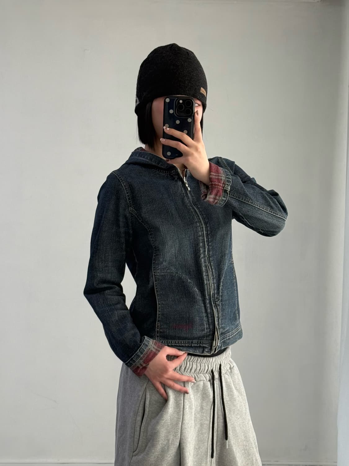 90‘s 리 진스 데님 후드자켓 상품이미지3