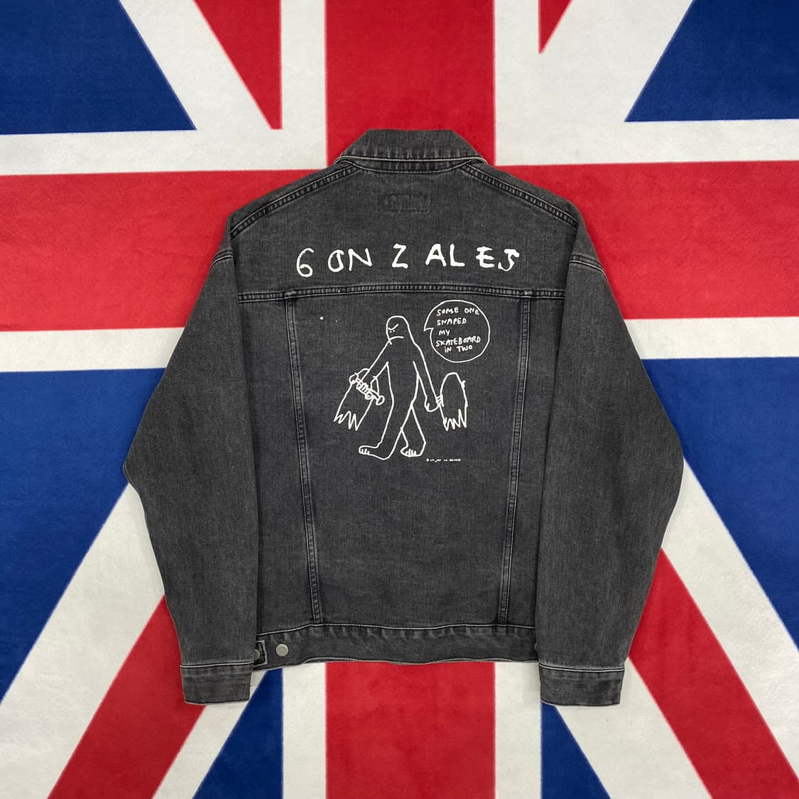 마크곤잘레스 흑청 트러커자켓 L 상품이미지1