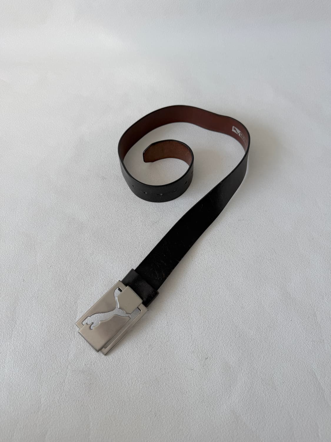 푸마(PUMA) 통가죽 레더 벨트 상품이미지3