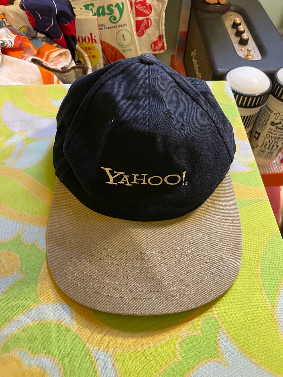 1990-00's Vintage  Yahoo! Dot-com Cap 상품이미지1