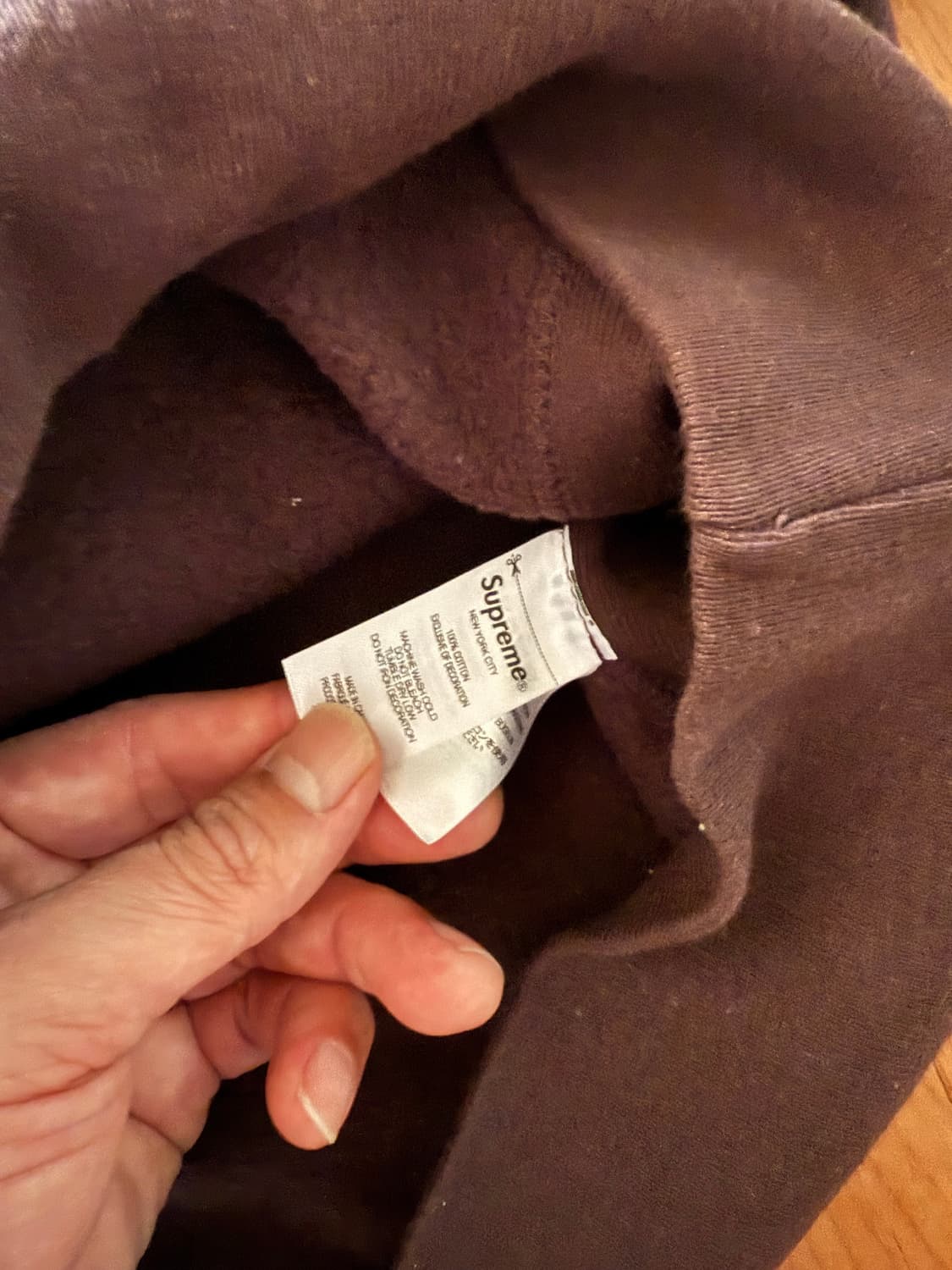 슈프림 21FW 박스로고 후드 스웨이트셔츠 상품이미지3