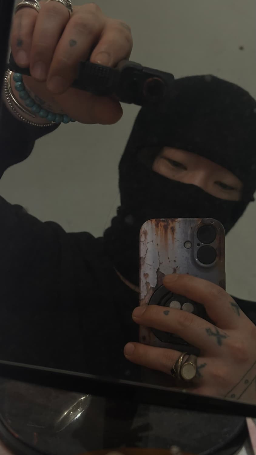 TTF✳️릭오웬스 캐시미어 바라클라바  상품이미지1