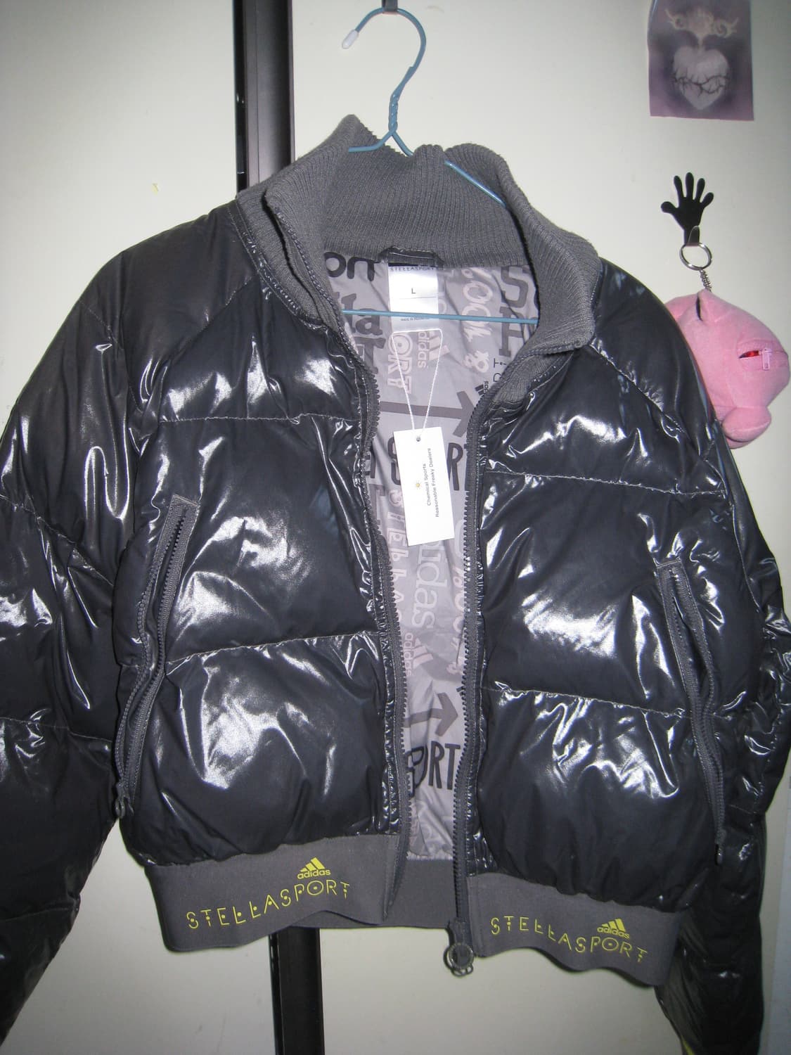 Adidas X Stella Maccartney 크롭 푸퍼 상품이미지2